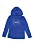 Under Armour 100% Polyester Blue Zip Up Hoodie Size M (youth) - photo 1