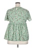 Shein Green Short Sleeve Blouse Size XXL - photo 2