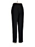 Max Mara 100% Wool Solid Black Wool Pants Size 8 - photo 2