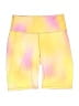 Fabletics Tie-dye Yellow Athletic Shorts Size S (estimated) - photo 1