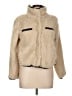 Dylan 100% Polyester Tan Faux Fur Jacket Size L - photo 1