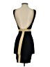 Bebe Color Block Black Cocktail Dress Size XS - photo 2