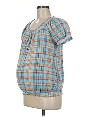 Motherhood Short Sleeve Blouse (view 1)