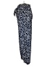 Ecowish Animal Print Blue Casual Pants Size L - photo 5