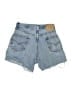 Levi's 100% Cotton Blue Denim Shorts Size 36 waist - photo 2