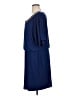 Xscape Solid Blue Cocktail Dress Size 16 - photo 5