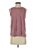 Ann Taylor 100% Polyester Pink Sleeveless Blouse Size S - photo 1