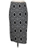 Bobeau Graphic Black Formal Skirt Size M - photo 1