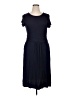 Boden Solid Blue Casual Dress Size 14L - photo 1