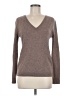 Nordstrom 100% Cashmere Brown Cashmere Pullover Sweater Size M - photo 1