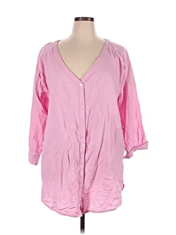 Chelsea28 3/4 Sleeve Button-Down Shirt (view 1)