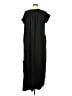 Entro Solid Black Casual Dress Size M - photo 2