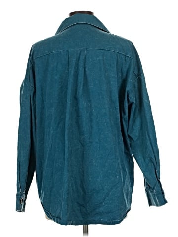 Zenana Long Sleeve Button-Down Shirt (view 2)