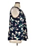 Croft & Barrow 100% Rayon Blue Sleeveless Blouse Size XL - photo 4
