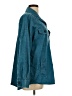Zenana Teal Long Sleeve Button-Down Shirt Size L - photo 4