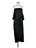 BHLDN 100% Polyester Black Cocktail Dress Size 4 - photo 1