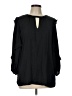 Left Coast by Dolan 100% Polyester Black 3/4 Sleeve Blouse Size L - photo 1
