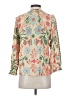 Easel 100% Rayon Ivory 3/4 Sleeve Blouse Size S - photo 2