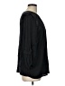 Left Coast by Dolan 100% Polyester Black 3/4 Sleeve Blouse Size L - photo 4