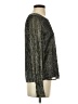 Banana Republic Metallic Silver Long Sleeve Top Size S - photo 4