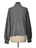 BKE Houndstooth Gray Turtleneck Sweater Size L - photo 2
