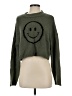 rue21 100% Acrylic Graphic Green Pullover Sweater Size S - photo 1