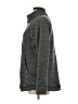 T by Talbots 100% Polyester Chevron-herringbone Gray Jacket Size L - photo 5