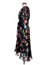 Maison Tara 100% Polyester Floral Black Cocktail Dress Size 6 (estimated) - photo 5