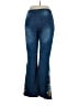 Jeans Floral Blue Jeans Size XL - photo 4