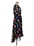 Maison Tara 100% Polyester Floral Black Cocktail Dress Size 6 (estimated) - photo 4