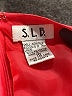 S.L.B. 100% Silk Solid Red Silk Skirt Size 10 - photo 4