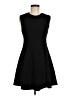 Zara Solid Black Cocktail Dress Size M - photo 1