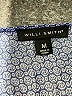 Willi Smith 100% Rayon Blue 3/4 Sleeve Blouse Size M - photo 7