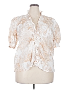 Crown & Ivy Short Sleeve Blouse