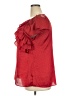 Cato 100% Polyester Red Short Sleeve Blouse Size 18/20w - photo 5