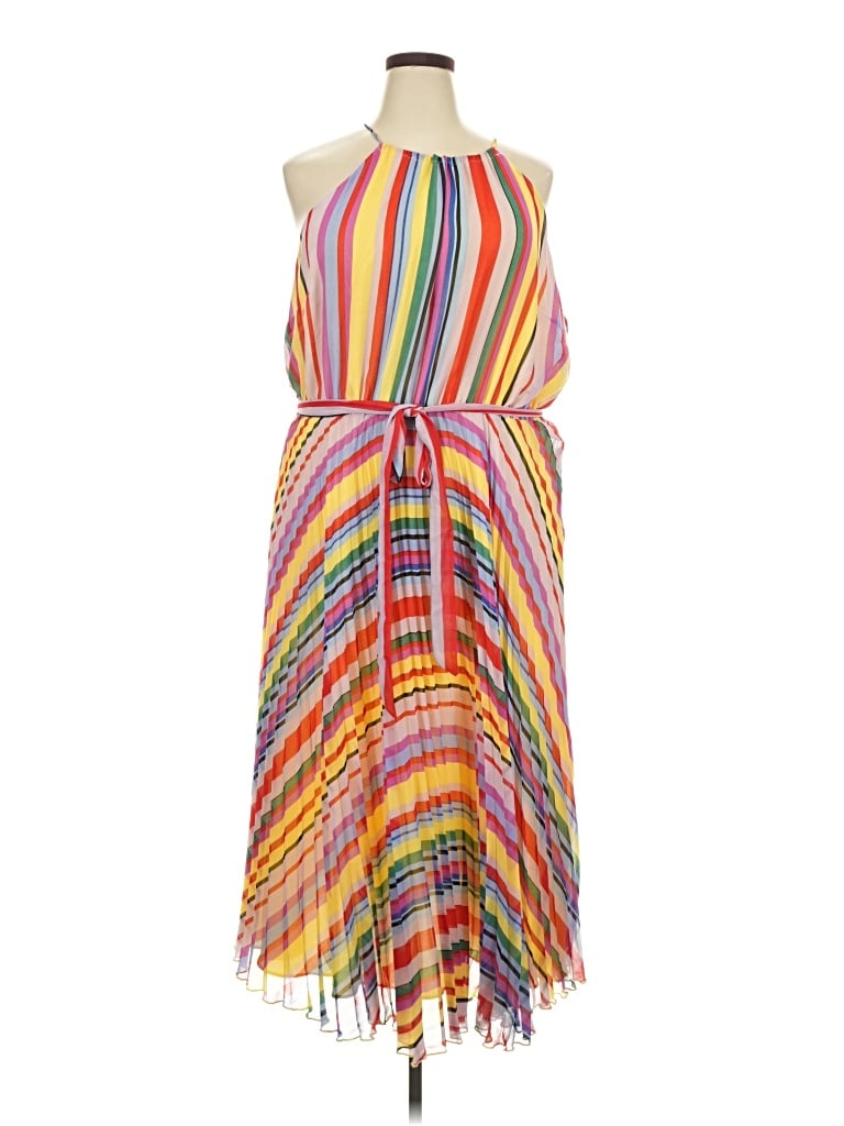Pre-owned City Chic Cocktail Dress In Yellow