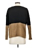 Vince. Color Block Brown Wool Pullover Sweater Size XS - photo 2