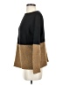 Vince. Color Block Brown Wool Pullover Sweater Size XS - photo 5