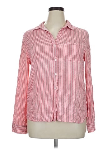 Velvet Heart Long Sleeve Button-Down Shirt (view 1)