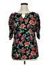 Thalia Sodi Black 3/4 Sleeve Blouse Size XL - photo 1
