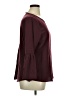 Apt. 9 100% Polyester Burgundy 3/4 Sleeve Top Size XL - photo 4