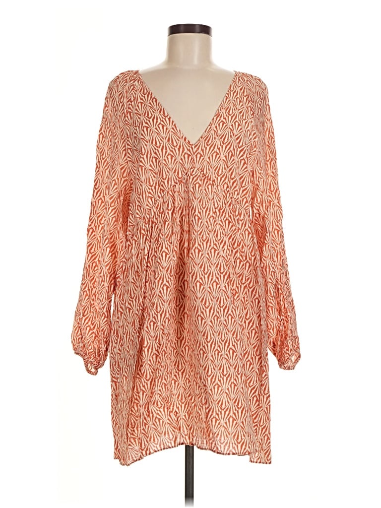 Pre-owned H&m Casual Dress In Orange