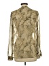 Ecote Gold Long Sleeve Blouse Size L - photo 2