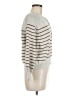 LA MAILLE SEZANE Paris Stripes Ivory Pullover Sweater Size M - photo 4
