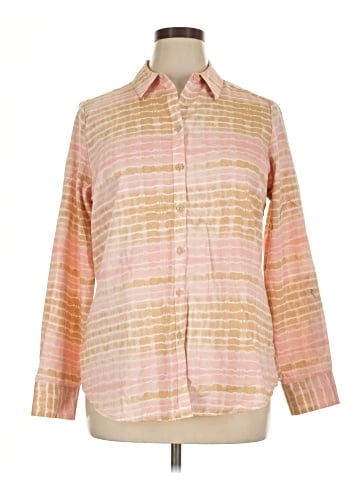 Foxcroft Long Sleeve Button-Down Shirt (view 1)