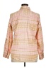 Foxcroft 100% Cotton Stripes Pink Long Sleeve Button-Down Shirt Size 14 - photo 2