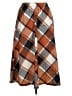 Unbranded Argyle Brown Casual Skirt Size 1XL - photo 2