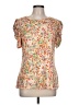 Les Amis Ivory Short Sleeve Blouse Size L - photo 1