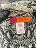 Catch My i 100% Polyester Animal Print Silver Long Sleeve Blouse Size M - photo 7