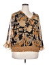Cato 100% Polyester Gold 3/4 Sleeve Blouse Size 18 - 20 - photo 1